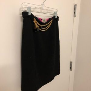 Milly black pencil skirt